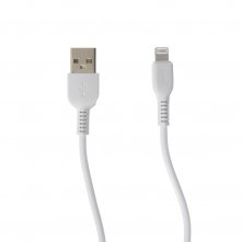 USB кабель Hoco X13 Lightning для зарядки и синхронизации (белый) 1 метра
