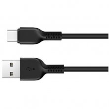 USB кабель Hoco X13 Type-C для зарядки и синхронизации (черный) 1 метра