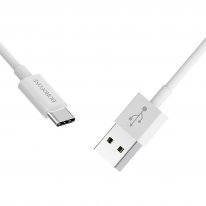 USB кабель Borofone BX22 Type-C для зарядки и синхронизации (белый) 1 метра