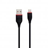USB кабель Borofone BX17 Lgthtnng для зарядки и синхронизации (черный) 1 метра