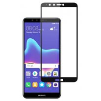 Защитное стекло Huawei Y9 2018 (FLA-LX1) 5D черный