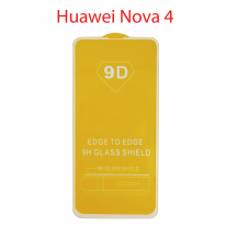 Защитное стекло Huawei Nova 4 (VCE-L22) 5d Белый