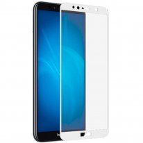Защитное стекло Huawei Honor 7A pro, Huawei y6 prime 2018 (AUM-L29, ATU-L31) 5D белый