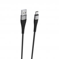 USB кабель Borofone BX32 Type-C для зарядки и синхронизации (черный) 1 метра