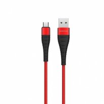 USB кабель Borofone BX32 Type-C для зарядки и синхронизации (красный) 1 метра