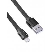 USB кабель Borofone BU8 ligtning для зарядки и синхронизации (черный) 1,2 метра