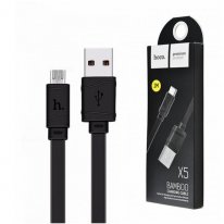 USB кабель Hoco x5 Micro для зарядки и синхронизации (черный)