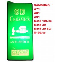 Защитная гидрогелевая пленка Samsung Galaxy A71 (черный)