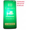 Защитная гидрогелевая пленка Samsung Galaxy S10+ plus (черный)