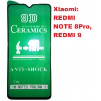 Защитная гидрогелевая пленка Redmi Note 8 Pro (черный)