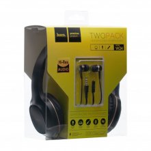 Cтерео гарнитура Hoco W24 (черно-золотой)