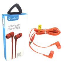 Наушники с гарнитурой Celebrat D3 (оранжевый)