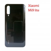 Задняя крышка (стекло) для Xiaomi Mi 9 Lite международная версия (черный)