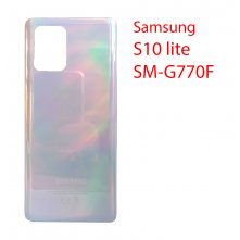 Задняя крышка (стекло) для Samsung Galaxy S10 Lite (G977) белый