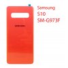 Задняя крышка для (стекло) Samsung Galaxy S10 (G9730) розовый