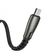 USB кабель Hoco U58 U58 Type-c для зарядки и синхронизации (черный) 1,2 метра