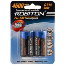 Аккумулятор Robiton C (R14) 4500 mAh Ni-Mh (2шт. в одной упаковке)