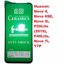 Защитная гидрогелевая пленка Huawei Nova 4, Nova 6SE, Nova 7i черный