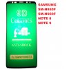 Защитная гидрогелевая пленка Samsung Galaxy Note 8, Note 9 (черный)