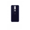 Задняя крышка (стекло) для Nokia 6.1 plus (глянцевый индиго)