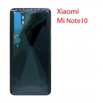 Задняя крышка (стекло) для Xiaomi Mi Note 10 международная версия (черный)