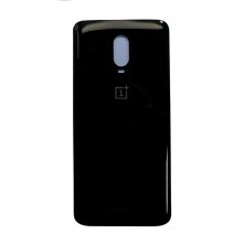 Задняя крышка (стекло) для OnePlus 6T (полночный черный)