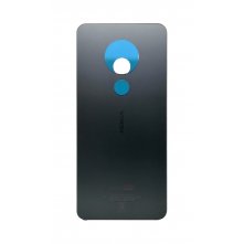 Задняя крышка (стекло) для Nokia 6.2 (серебристый)