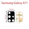 Стекло камеры заднего вида для Samsung Galaxy A71 (SM-A715F)