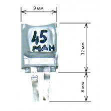 АКБ (Аккумуляторная батарея) для TWS наушники 45 mAh
