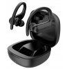 стерео блютуз гарнитура QCY T6 (черный) без комплекта