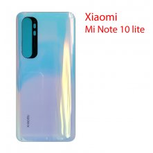 Задняя крышка (стекло) для Xiaomi Mi Note 10 Lite международная версия (белый)