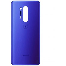 Задняя крышка (стекло) для OnePlus 8 Pro европейская версия (синий)