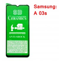 Защитная гидрогелевая пленка Samsung Galaxy A12, M12, A02, A03s (черный)