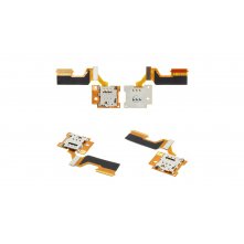 Шлейф коннектора SIM HTC One M9u (0PJA100)