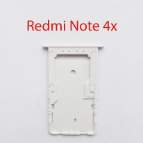 Cим-лоток (Sim-слот) для Xiaomi Redmi Note 4x розовый