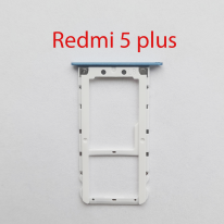 Cим-лоток (Sim-слот) Xiaomi Redmi 5 plus синий