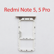 Cим-лоток (Sim-слот) для Xiaomi Redmi Note 5, note 5 PRO золото