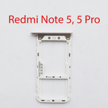Cим-лоток (Sim-слот) для Xiaomi Redmi Note 5, note 5 PRO золото