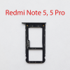 Cим-лоток (Sim-слот) для Xiaomi Redmi Note 5, note 5 PRO черный