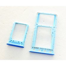 Cим-лоток (Sim-слот) Xiaomi Redmi 6, 6a синий