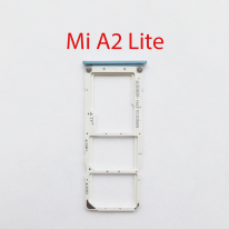Cим-лоток (Sim-слот) Xiaomi Redmi 6Pro, Mi A2 Lite (синий)