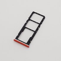Cим-лоток (Sim-слот) Xiaomi Redmi 9С (оранжевый)
