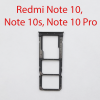 Cим-лоток (Sim-слот) Xiaomi Redmi Note 10S, 10, 10 pro серебристый