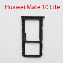 Cим-лоток (Sim-слот) Huawei Mate 10 lite (RNE-L21) черный