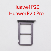 Cим-лоток (Sim-слот) Huawei P20, P20 PRO серебристый
