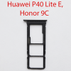 Cим-лоток (Sim-слот) Huawei P40 lite e, Honor 9C (черный)