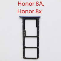 Cим-лоток (Sim-слот) Honor 8X (JSN-L21) синий