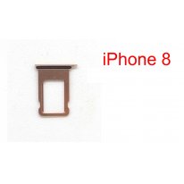 Cим-лоток (Sim-слот) Apple iPhone 8 (золото)