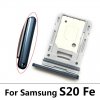 Cим-лоток (Sim-слот) Samsung Galaxy S21 FE 5G (SM G990B) черный