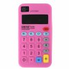 Чехол силиконовый ACTIV Calculator для Apple iPhone 5 (розовый)
